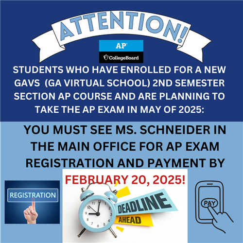 GAVS Deadline